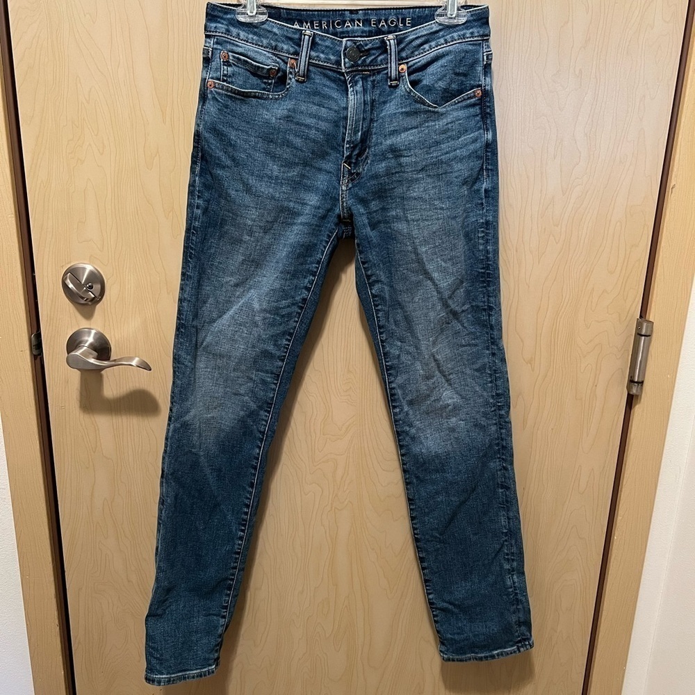 Mens American Eagle slim straight jeans